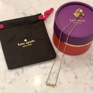 Kate Spade | ‘Mrs.’ Gold Necklace